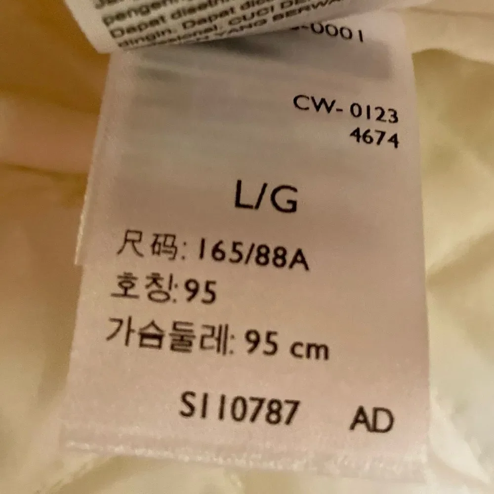 NEW Levi's Baby Bubble Sherpa Trucker Jacket Coconut Milk Cream Off White Size L - Picture 14 of 15